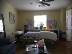 massage room and table march 2017